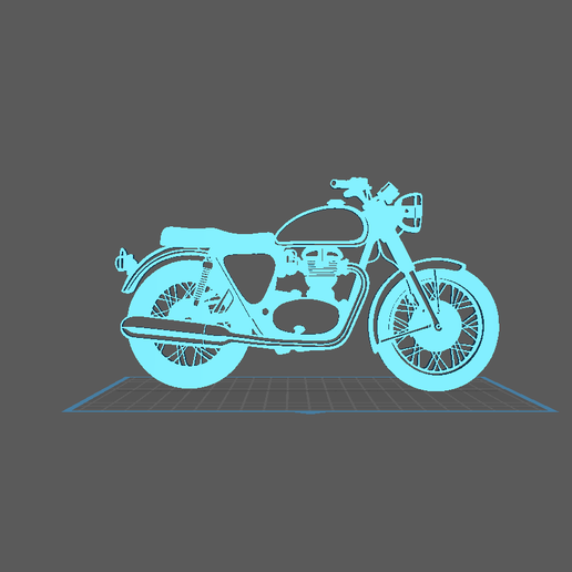 🏍️ Royal Enfield Interceptor・ STL File for 3D printing・Cults