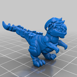 CartoonRex.png Free STL file CartoonRex・3D printing idea to download