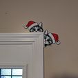 PXL_20231124_143539199.jpg Peeking Cats Christmas Door Decoration (Left and Right Side)