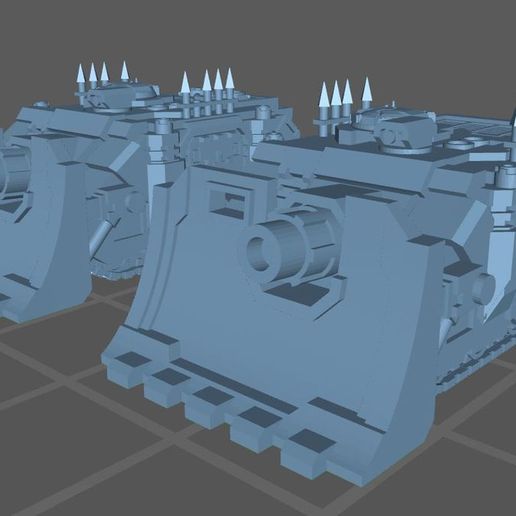 Vindicators.JPG Epic Scale Evil Marines Howitzer Tank