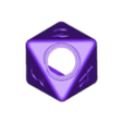 Dice_Dice_Tower_-_D8.stl Dice Dice Tower - Capygon