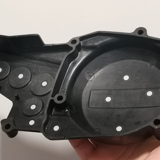 IMG_20260120_173127.jpg Yamaha DT50LC Ignition & Sprocket Cover (Left Side) - High Precision 3D Scan