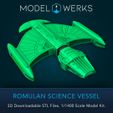Romulan-Graphic-1.jpg 1/1400 Scale Romulan Science Vessel