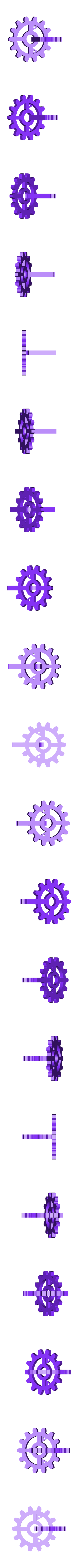 full_circle_steampunk_shelf_bracket.stl Suporte de prateleira Steampunk