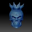 Shop2.jpg King Skull - STL-3D print model