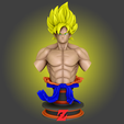 render_03.png Goku super sayajin bust - Dragon Ball Z