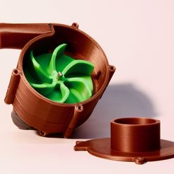 pin.jpg Fichier STL gratuit Pompe à eau à double moteur・Plan pour imprimante 3D à télécharger