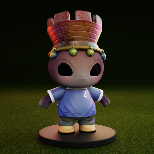 Ophery – The French Striker | Lumimon Noir Etolle Chibi Football Attack STL