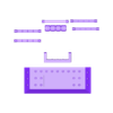 ghostbusters_2016-_toolbox_cryogen_chamber_accurate_deminsions.stl Ghostbusters 2016 Proton Pack- Toolbox/ Cryogen Chamber Lid