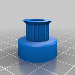 pulley_generator_20220807-54-12yzxa0.png Archivo STL gratis Polea GT2 / Riemenscheibe 19T・Diseño de impresión 3D para descargar