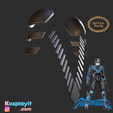 untitled_BR-14.png Nightwing Armor 3D Model Digital File - Nightwing Cosplay - Future State Cosplay - 3D Printing- 3D Print - Nightwing Future State