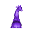 Girafa.stl Giraffe Vase