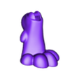foot l.stl Ball Jointed Cat Girl, Model name Brie