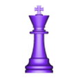 CHESS king .stl KING chess piece