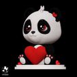 5.jpg Panda Bear-Valentine's Day Version (Dedication)