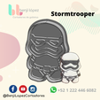StarWars Stormtrooper.png STARWARS STORMTROOPER COOKIE CUTTER