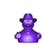 PatoMafioso.stl Gangster Duck