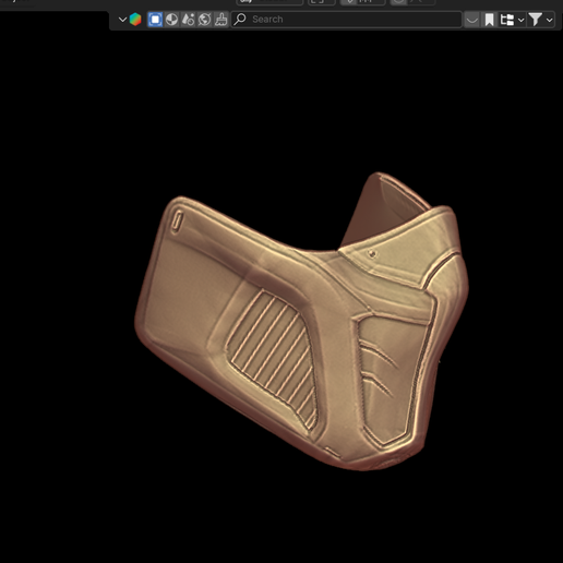 blender_YQZDyuiQl9.png Marvel Rival hawkeye mask for cosplay, prop for 3d printing