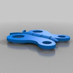 Hinged_Butterfly.jpg Archivo STL gratis Mariposa simple con bisagra・Plan para descargar y imprimir en 3D