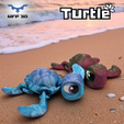Light-Fury-18.png TORTUGA ARTICULADA MFP3D - SIN SOPORTE - IMPRIME EN SU SITIO - JUGUETE SENSORIAL-FIDGET