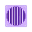 Ventilation grid - classic.stl Ventilation grid - Gyroid (custom) infill
