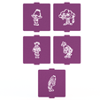 1.png Trolls stencil set of 5 for Coffee and Baking