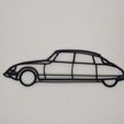 PXL_20230429_055501922.jpg Citroen DS 21 Pallas car wall decoration