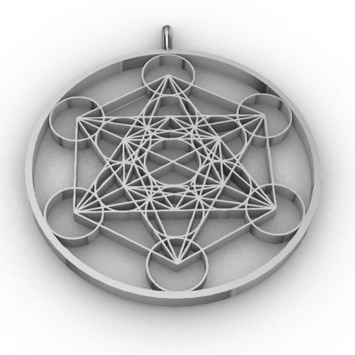 Metatron's Cube Pendant
