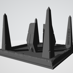 1platform.png Fichier STL gratuit Plate-forme Space RoboZombies・Modèle pour imprimante 3D à télécharger