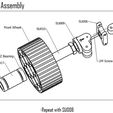 Front Wheel Assembly.JPG Free STL file EPIC 3D Printed RC Race Car・3D print model to download