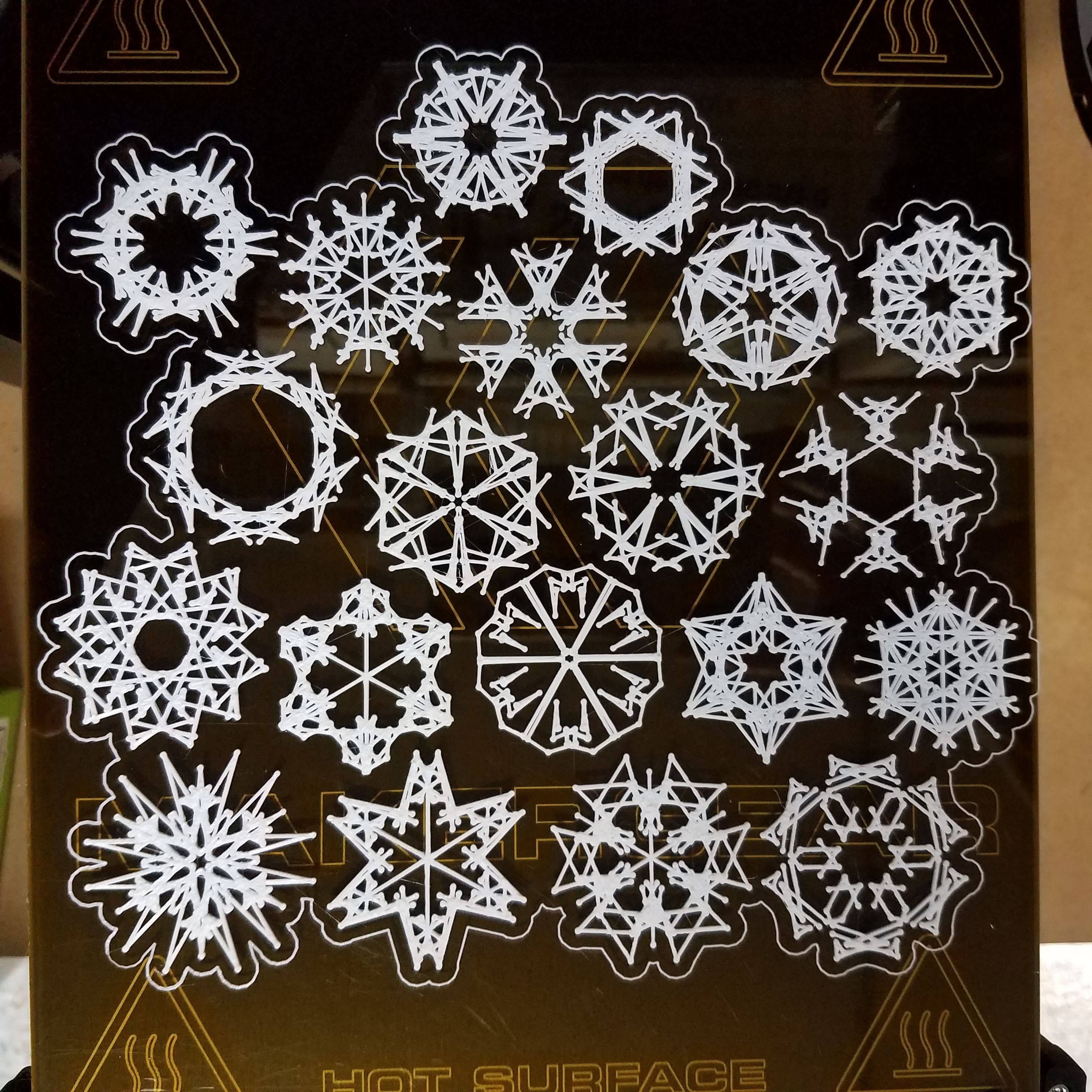 20191221_141834.jpg STL file 100 Snowflakes・3D printable model to download, abbymath