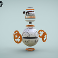 bb8-parts.png Archivo STL gratis BB8 Droid - Star Wars: The Force Awakens・Modelo para descargar y imprimir en 3D, Maxter