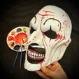 z5949089674158_4b0ffd92b1a44fc4d3724ae5a2420ebc.jpg Art The Clown Mask With Hat - Terrifier 3 Cosplay For Halloween