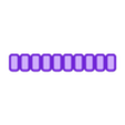 Track pin inner 10X.stl 1/35 scale Sd.Kfz.251 ZPW5001/280/140 track links