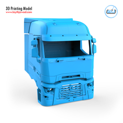 01.png STL file Renault Truck T 2019・3D print design to download
