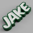 LED_-_JAKE_2022-Nov-06_07-14-22PM-000_CustomizedView1262976046.jpg Archivo 3D NAMELED JAKE - LÁMPARA LED CON NOMBRE・Plan de impresión en 3D para descargar
