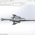 8.jpg RWBY Weiss Rapier Myrtenaster Printable Assembly