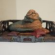 JABBA SCULPTURE - TESTED AND READY FOR 3D PRINTING
