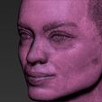 25.jpg Margot Robbie bust ready for full color 3D printing