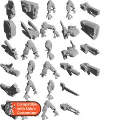 folder.jpg Бесплатный 3D файл Космические коммунисты - Библиотека кризисных мехов для Customizer・3D-печатная модель для загрузки