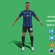 s1.jpg 3D Rigged Lautaro Martínez Inter Milan 2023