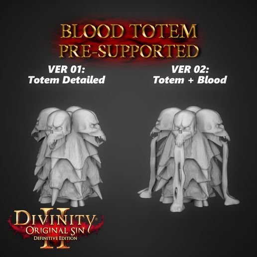 Divinity Original Sin 2 - Blood totem miniature