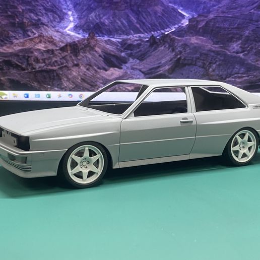 🚗 tamiya 1/24 audi quattro upgrade parts・ STL File for 3D