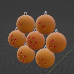 7-juntas.jpg STL file DRAGON BALL SPHERE KEYCHAINS/CHARMS・Design to download and 3D print, niksmodding