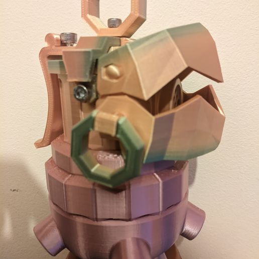 arcane jinx grenade 3D model