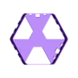 Hexaleaf.stl Hexaleaf Remix (with Clip Connectors)