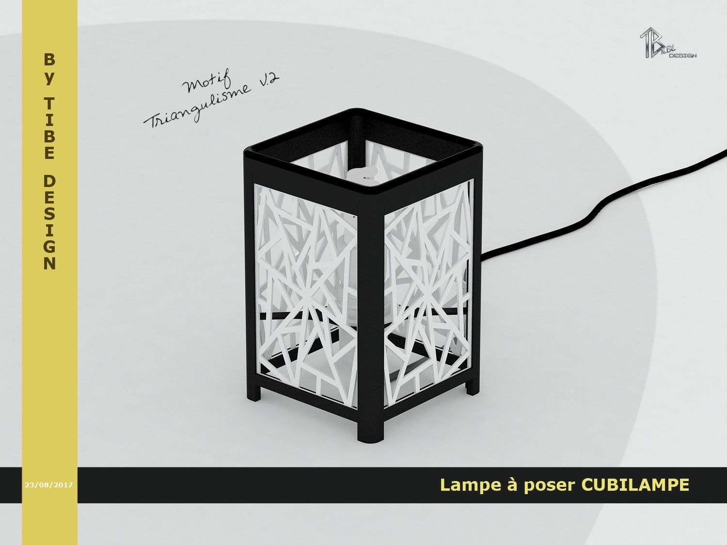 cubilampe_triangulisme_v2-01.jpg Archivo STL Cubilampe Lámpara de mesa・Modelo para descargar y imprimir en 3D, Tibe-Design