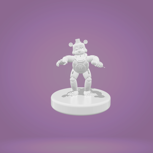Lefty figure 3D model