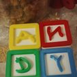 1000021354.jpg ANDY toy story blocks / Crafts / embellishments/ wreath decor / bow decor