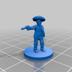 32cc266d-ece1-4c4c-8c6c-15f1b4020032.png Descargar archivo 3D gratis 15mm Cowboy Hombres・Modelo para la impresora 3D